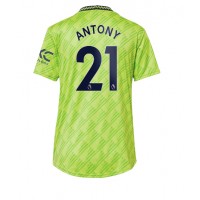 Manchester United Antony #21 Fußballbekleidung 3rd trikot Damen 2022-23 Kurzarm